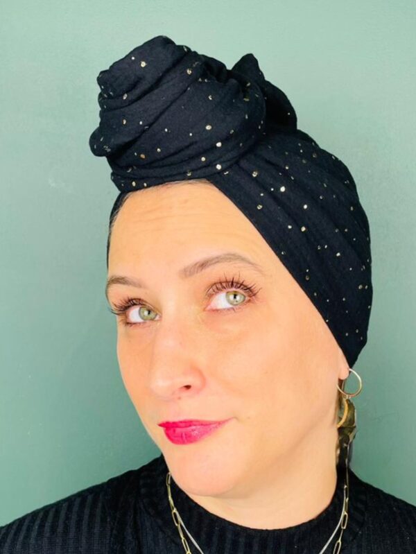 Turban Jeanne Nuit Céleste – Image 2