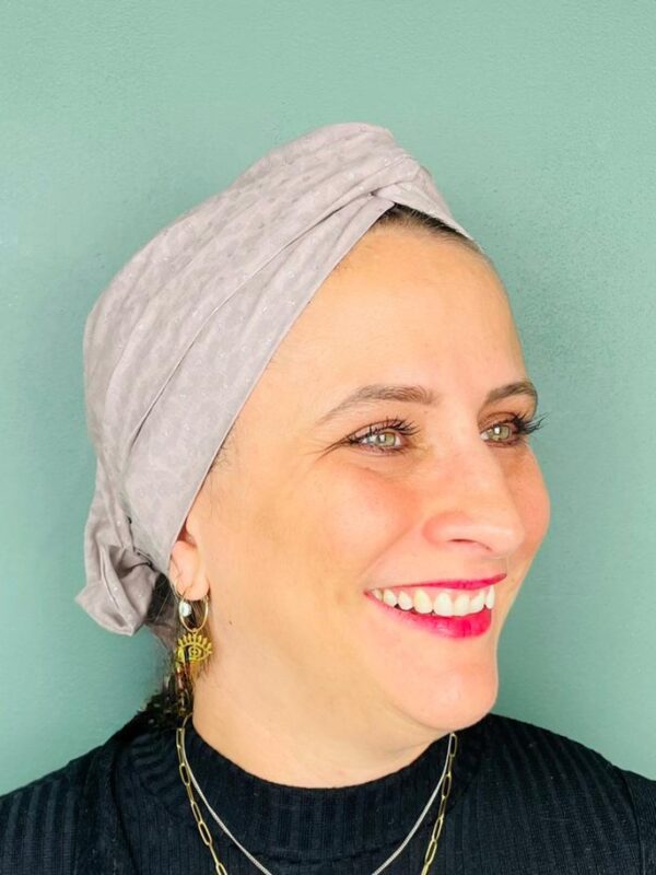 Turban de Chimio Modèle Jeanne Panthère des Neiges