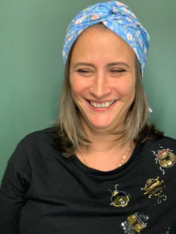 Turban de Chimio Modèle Jeanne Pâquerettes