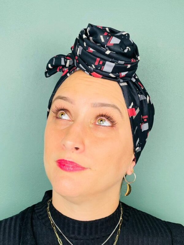 Turban de Chimio Modèle Jeanne Sacrée Géométrie