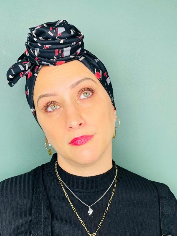 Turban Jeanne Sacrée Géométrie – Image 2