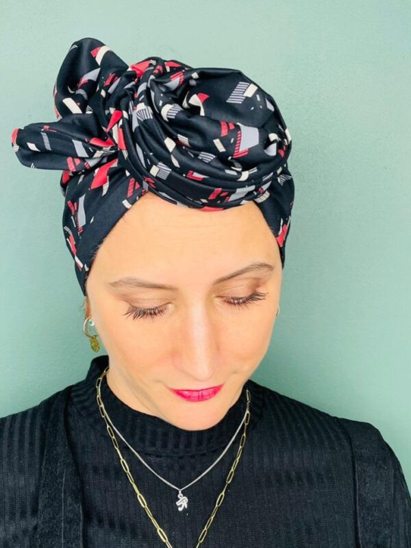 Turban de Chimio Modèle Jeanne Sacrée Géométrie