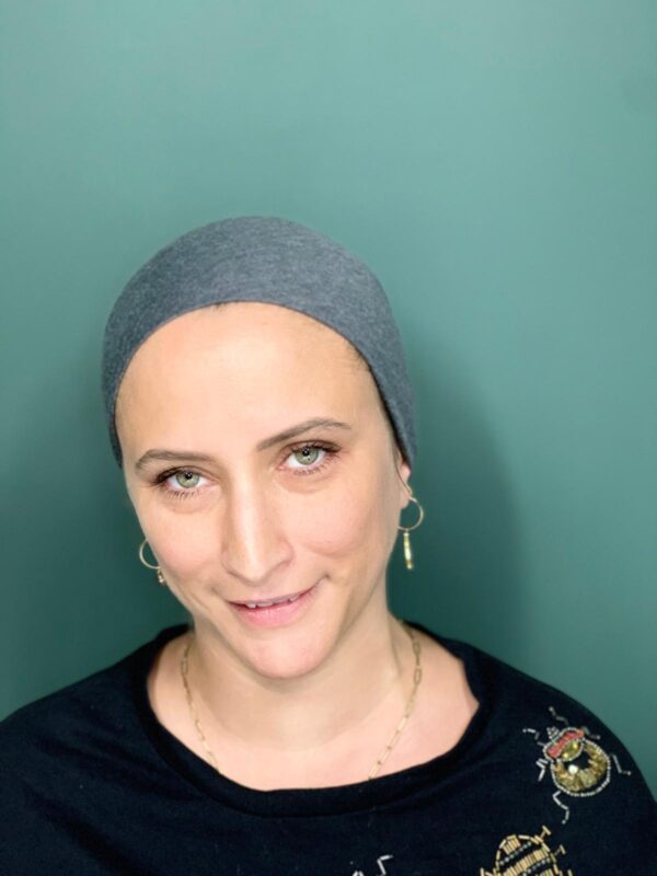 Turban de Chimio Modèle Suze douceur anthracite