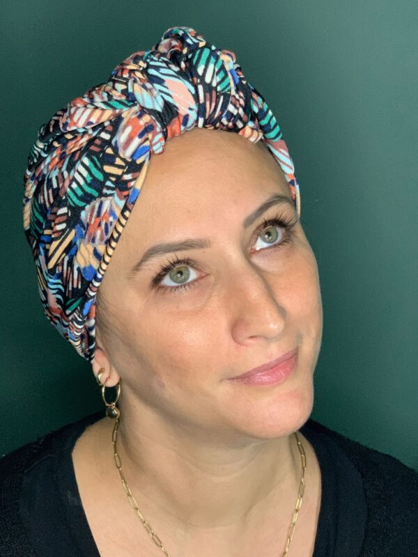 Turban de Chimio Modèle Suze Ronds Graphiques