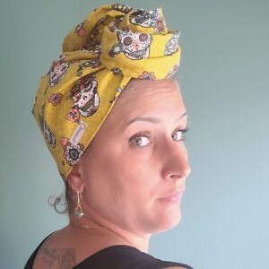 Turban Jeanne Calaveras
