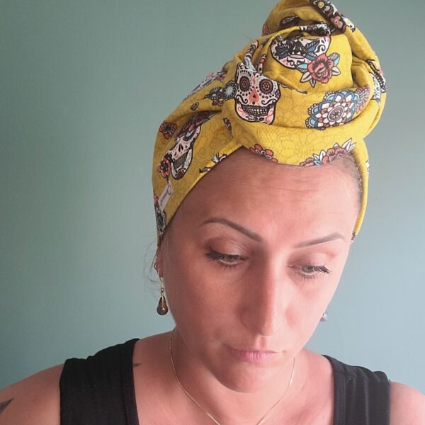 Turban Jeanne Calaveras – Image 2