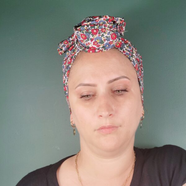 Turban Jeanne Liberty Ecru – Image 3