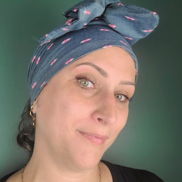 Turban Jeanne Jean Pink – Image 5