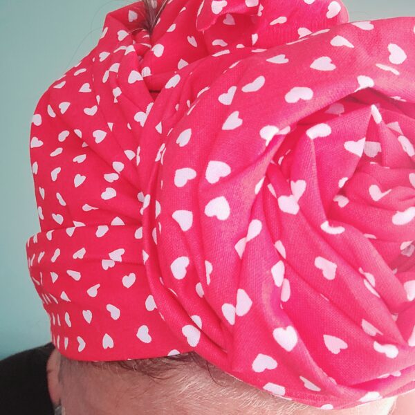 Turban Jeanne Red Heart – Image 5
