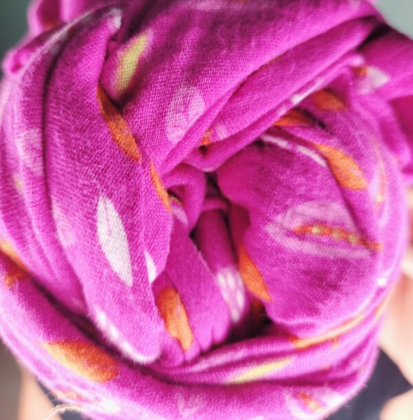 Turban Suze Automne Rose – Image 4