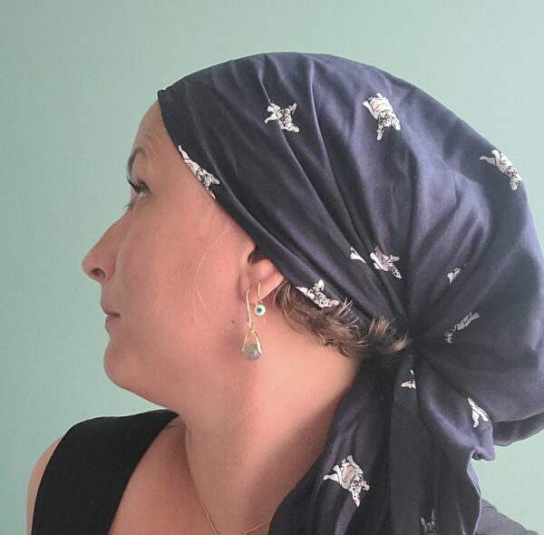 Turban Suze Boubou Blue – Image 5