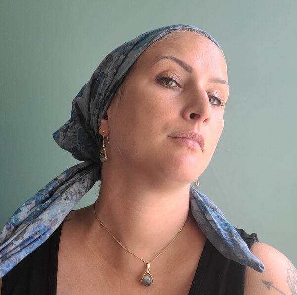 Turban Suze Flower Jean – Image 2