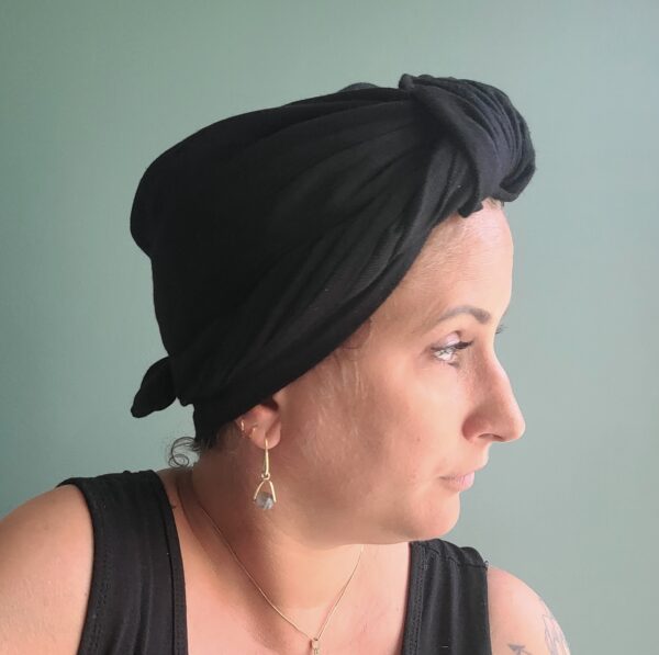 Turban Suze Pashmina Noir – Image 3