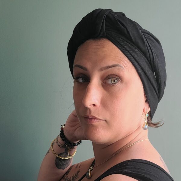 Turban Suze Pashmina Noir – Image 2