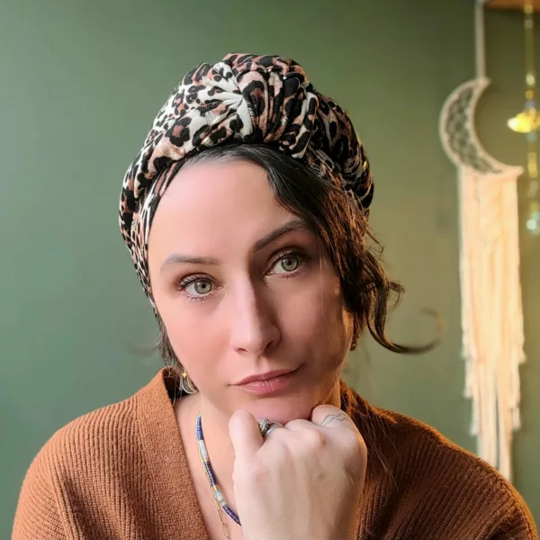 Turban Suze Léopard – Image 2