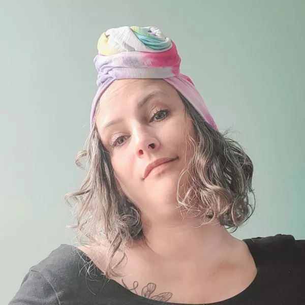 Turban Jeanne Arc en ciel – Image 2