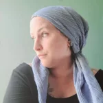 Turban Suze Blue Lurex – Image 4