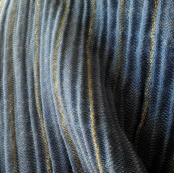 Turban Suze Blue Lurex – Image 5