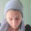 Turban Suze Blue Lurex – Image 3