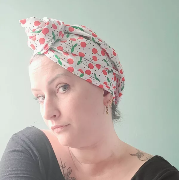 Turban Jeanne Cerise – Image 4