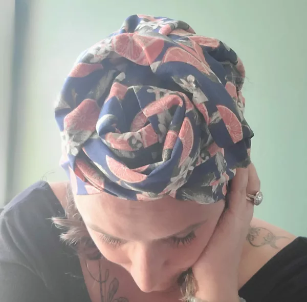 Turban Jeanne Orange – Image 2