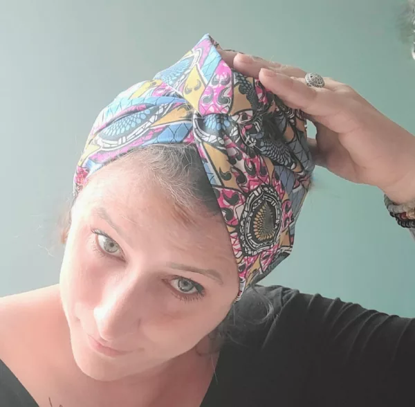 Turban Jeanne Wax Soleil – Image 4