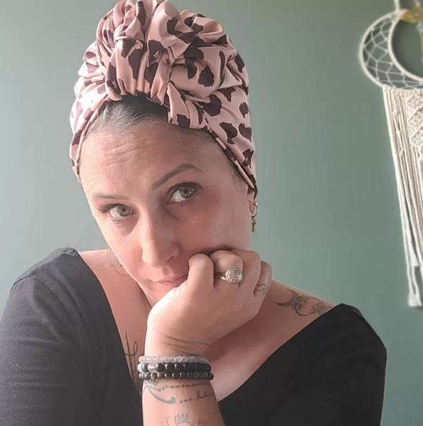 Turban Suze Pink Léo – Image 2
