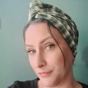 Turban Jeanne Carreaux Kaki