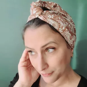 Turban Jeanne Terracotta