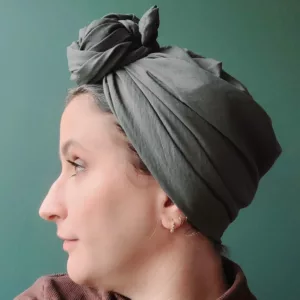 Turban Suze Green Bottle