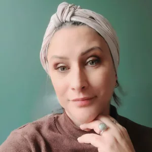 Turban Suze Poudre Argenté