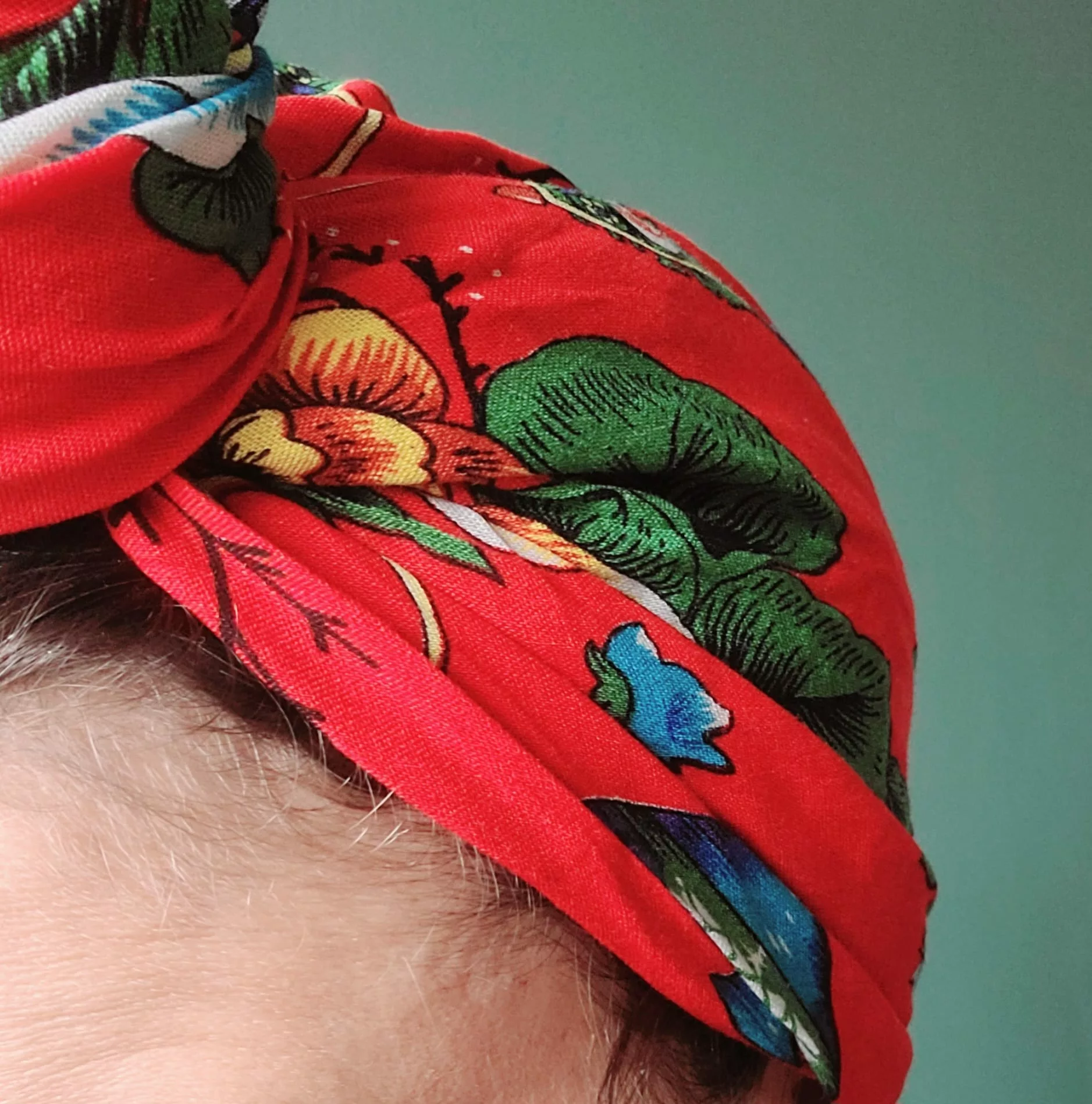 Turban Suze Red Berbère – Image 2
