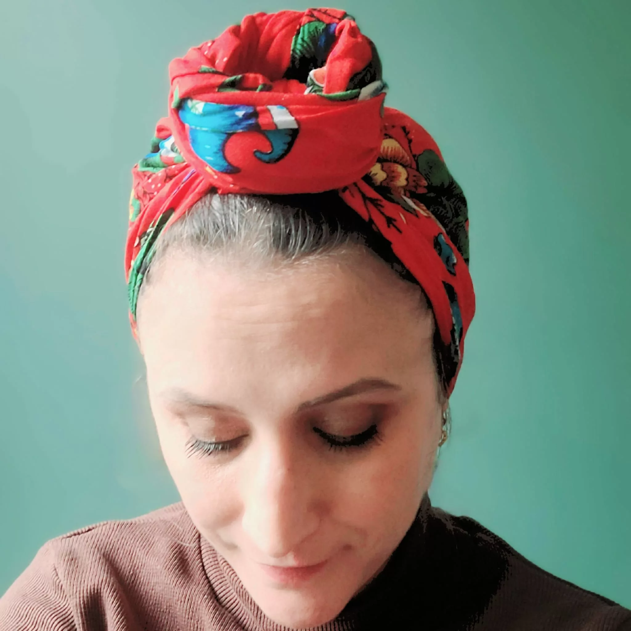 Turban Suze Red Berbère
