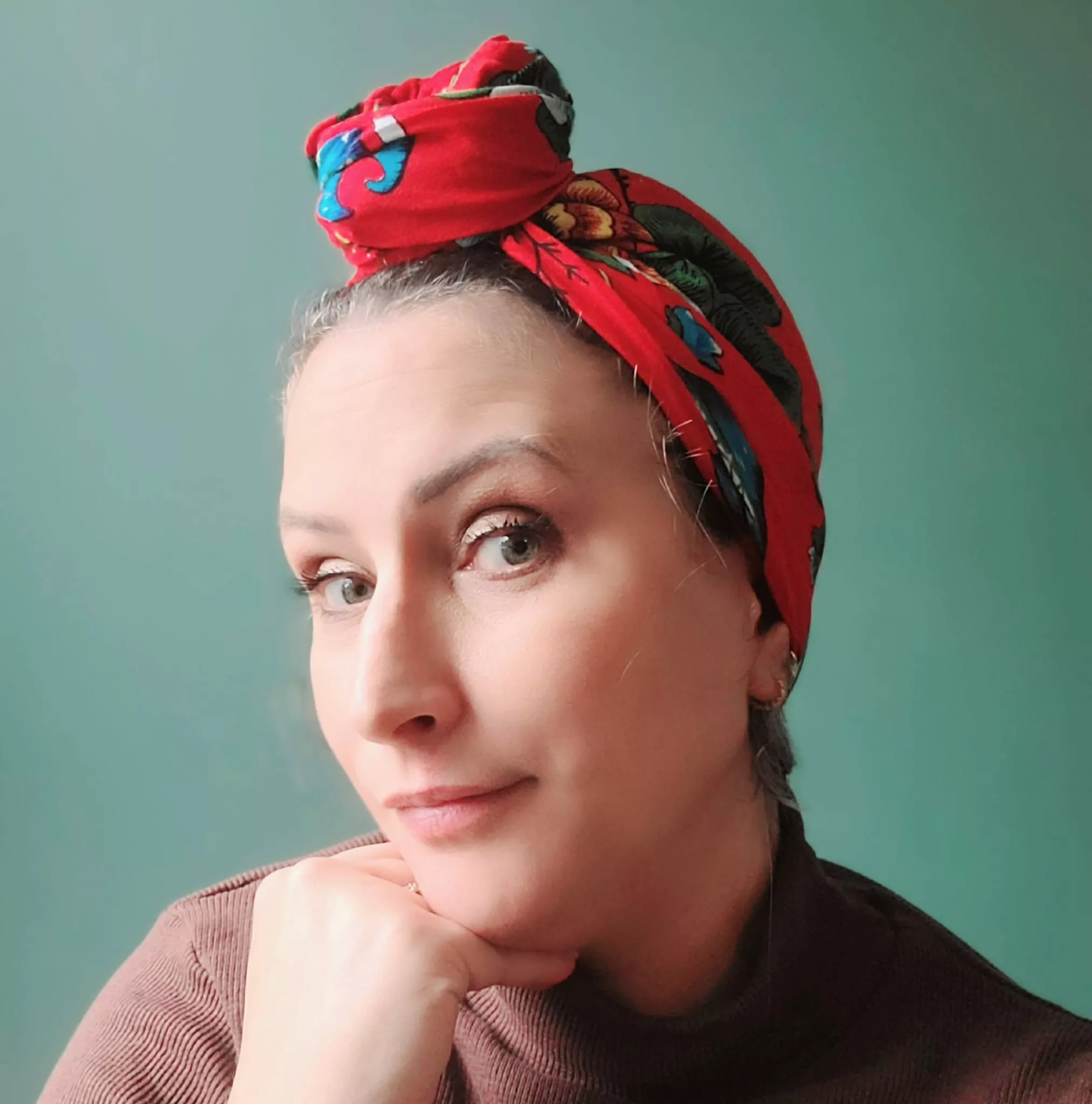 Turban Suze Red Berbère – Image 5