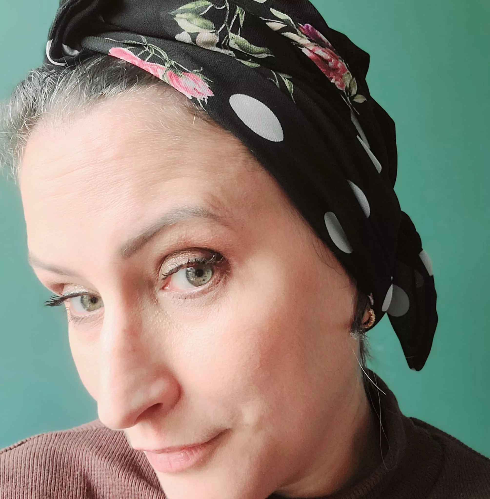 Turban Suze Vintage Peas – Image 2