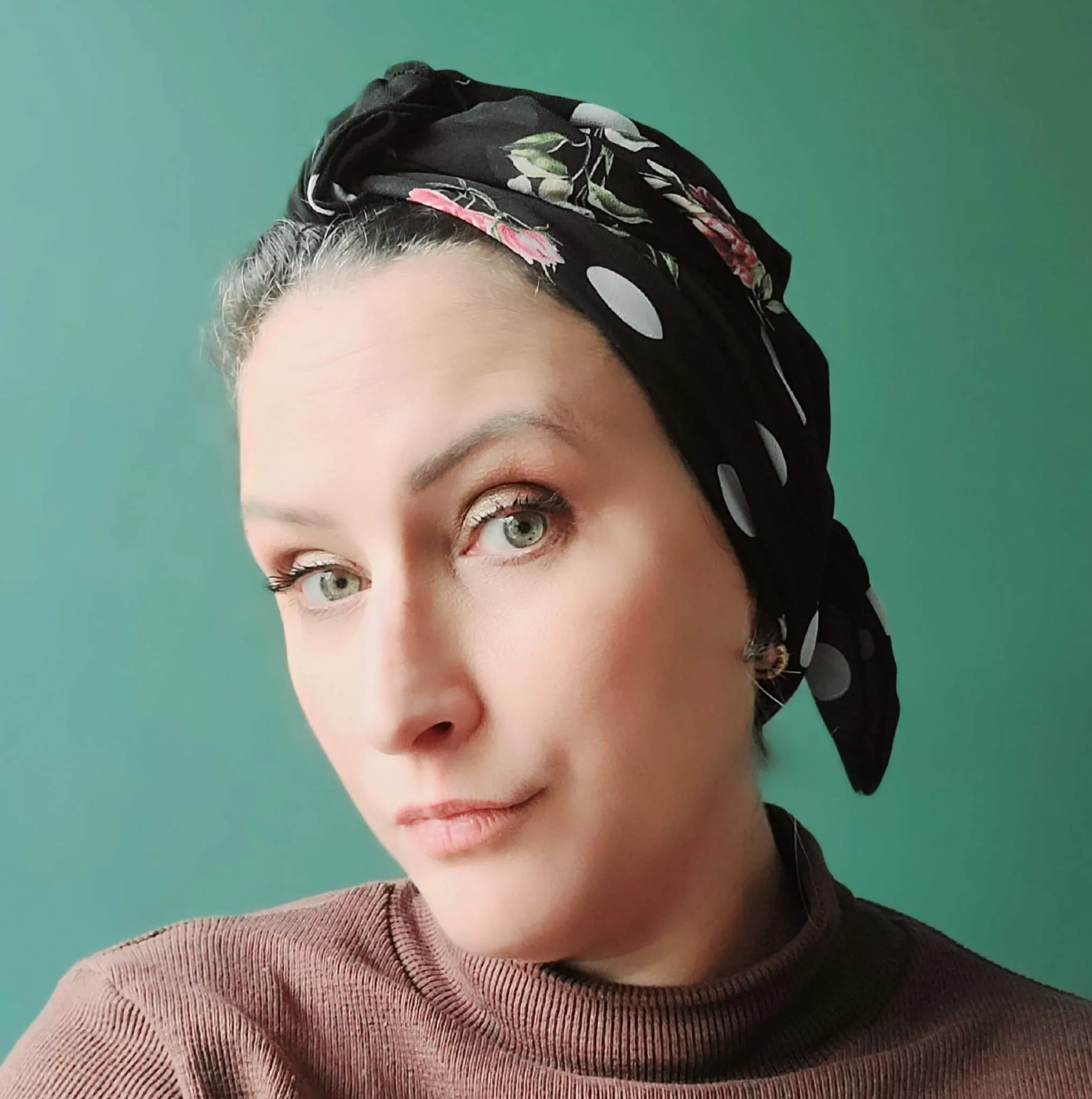 Turban Suze Vintage Peas