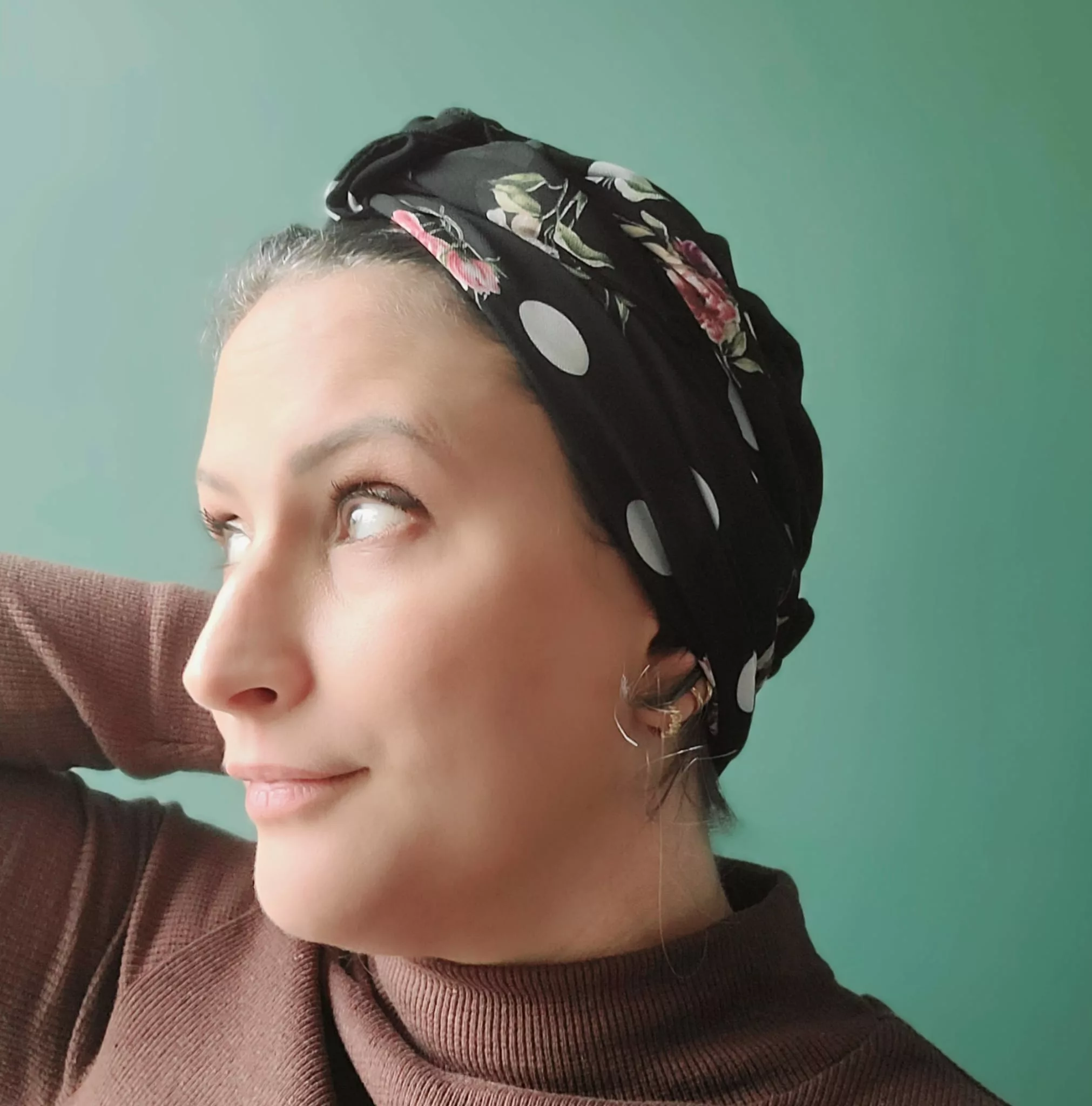 Turban Suze Vintage Peas – Image 4